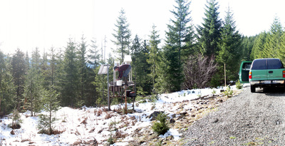 Climate station at the HJ Andrews Long-Term Ecological Research (LTER) site, Oregon