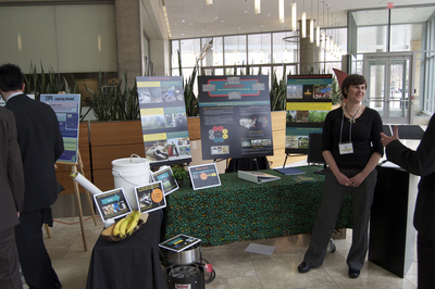 BioGRASP Display at Climate Leadership Challenge Final Competition