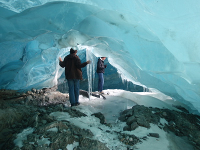 Trainees and Glacier