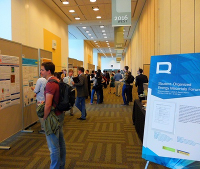 IGERT Student Organized MRS Energy Materials Forum Poster Session