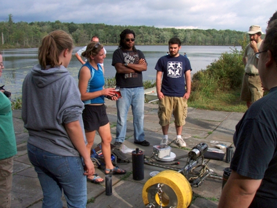 EARS IGERT trainees and buoy