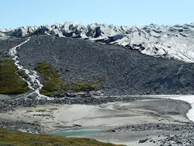 The edge of the Greenland Ice Sheet