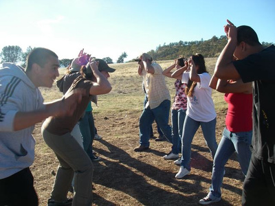 Food web game and environmental restoration