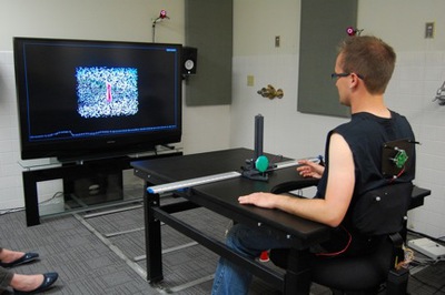 IGERT students test the Adaptive Mixed Reality system installed at Banner Baywood Medical Center